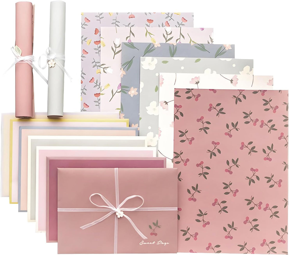 91 Pcs Stationery Paper Envelopes Set